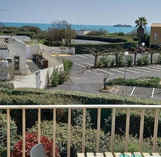 Daire Les Terrasses De La 268 , T2 Climatise, Vue Mer, Parking, Terrasse Agde