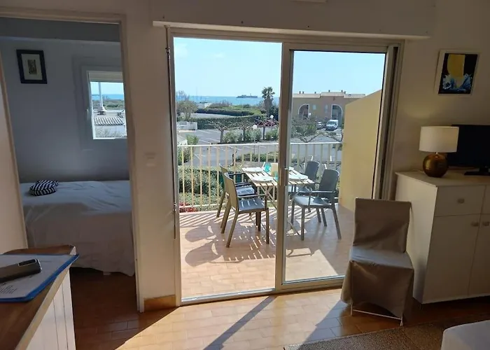 Les Terrasses De La 268 , T2 Climatise, Vue Mer, Parking, Terrasse * Agde